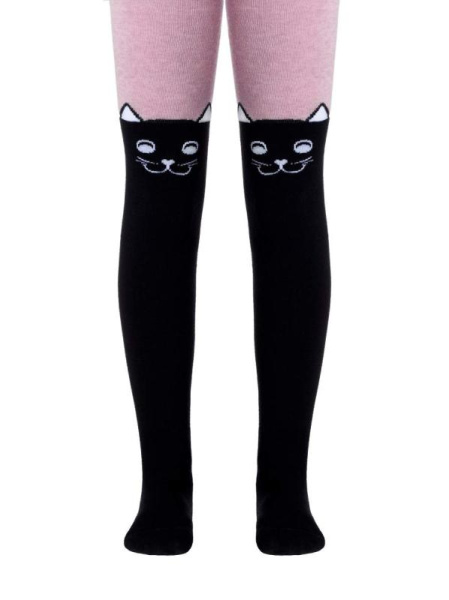 Колготки дитячі Conte Kids TIP-TOP, р. 104-110, 466 чорний-сірий Колготки дитячі Conte Kids TIP-TOP, р. 104-110, 466 чорний-сірий