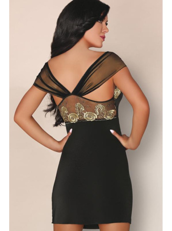 Комплект LivCo Corsetti Amoria Черно-золотой || Комплект LivCo Corsetti Amoria Черно-золотой