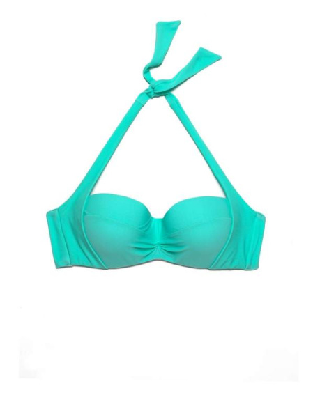 Бюстгальтер куп. жен. E MESSINA, р.80(E), бирюзовый