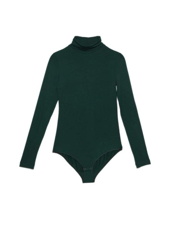 Базовая боди-водолазка из вискозы LBD 1029 || Боді жін. CE LBD 1029, р.164-100-106, royal green