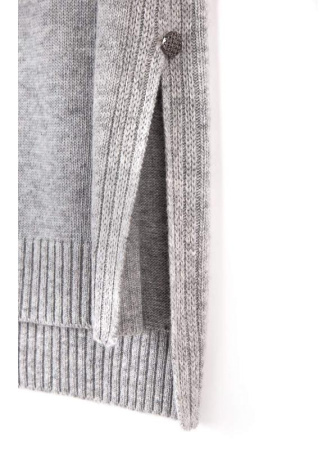 Удлиненный джемпер из пряжи с мериносовой шерстью и кашемиром 038 || Джемпер жін. CE LDK038 18С-53СП, р.170-96, бежевий