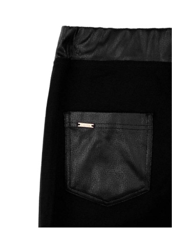 Ультрамодные комбинированные джеггинсы SHINE, р.164-94, Nero || Ультрамодні об'єднані джеггінси SHINE, р. 164-94, Nero