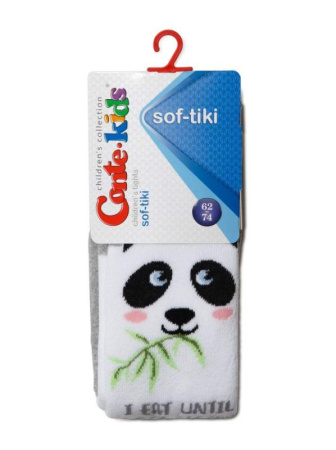 Колготки детские Conte Kids SOF-TIKI 7С-38СП, р.62-74 (12), 531 білий-сірий || Колготки дитячі Conte Kids SOF-TIKI 7С-38СП, р. 62-74 (12), 524 світло-рожевий