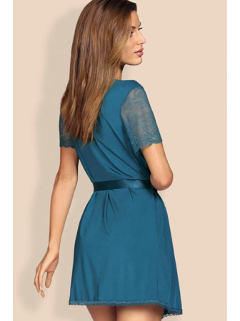 Комплект Obsessive Miamor robe  Бирюза || Комплект Obsessive Miamor robe  Бирюза