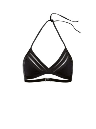 Бикини мягкие треугольники с декоративной резинкой LAMIA || ВКТ CE Бюстгалтер купальний жіночий LAURA, р.70(C), салатовий