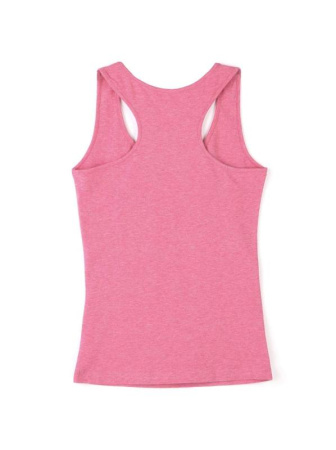 Майка BASIC LM 646 || Трикотажна білизна Майка жіноча CELG BASIC LM 646, р.158,164-84, рожевий меланж