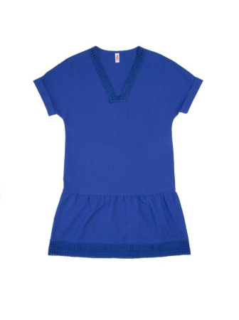 Туника с фактурным кружевом LTH 739 || ВТЖ Туніка жін. CE LTH 739, р.164-96-102, білий