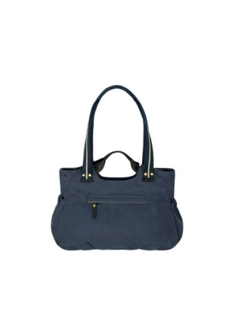 Сумка Женская Exodus Leather Canvas Синий S1214Ex021 || Сумка Женская Exodus Leather Canvas Синий S1214Ex021
