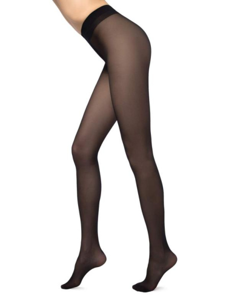 Колготки с эффектом второй кожи DRESS CODE 40 Lycra, р.2, Nero