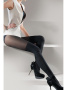 Колготки Gabriella Rita 40 den без трусиковой части Черный