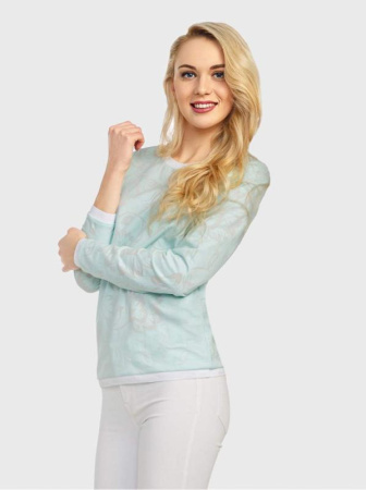 Джемпер LD 707 || ВТЖ Джемпер жін. CE LD 707, р.158,164-96, м&amp;apos;ята