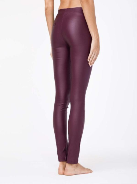 Ефектні легінси під шкіру&quot; GLORY, р. 164-96-104, bordo