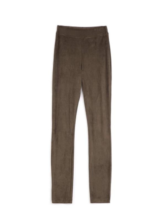 Легинсы женские Conte VELVET, р.164-90, khaki || Ультрам'які легінси з штучної замші VELVET, р. 164-102, Marino