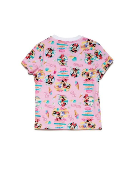 Хлопковая футболка с коротким рукавом и принтом Disney 966