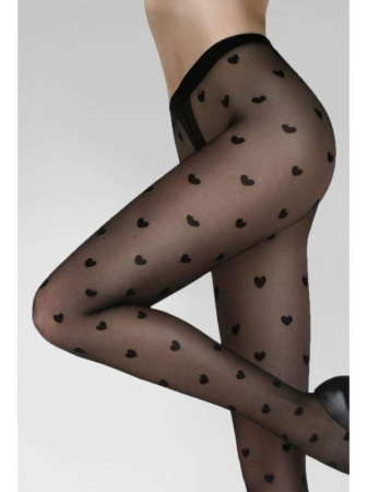 Колготки с узором GATTA Funny 08, 4, nero(черный) || Колготки с узором GATTA Funny 08, 4, nero(черный)