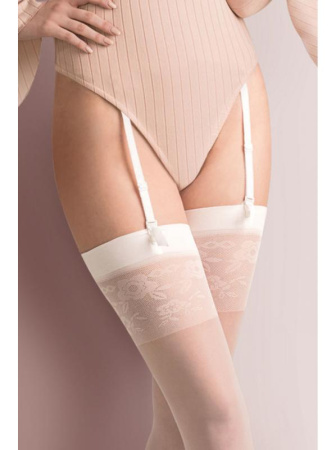 Чулки Gabriella Vanessa 20 den под пояс Шампань || Чулки Gabriella Vanessa 20 den под пояс Шампань