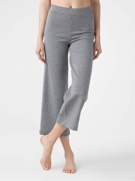 Кюлоты с высокой посадкой и рисунком &quot;гусиная лапка&quot; CLASSIC CHIC