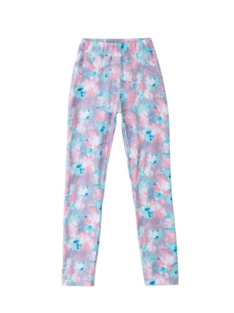 Бриджи с цветочным принтом FIOLA || ВТЖ Бриджі  жін. CE FIOLA, р.164-90, pink-white