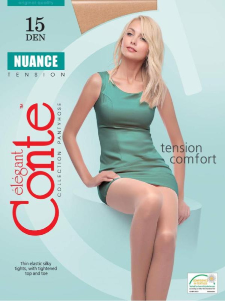 Колготки з шортиками NUAN Conte 15 Lycra, р. 5, Shade Колготки з шортиками NUAN Conte 15 Lycra, р. 5, Shade