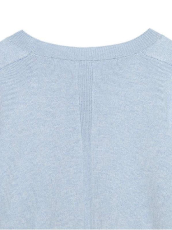 Джемпер из пряжи с хлопком и модалом LDK 098 || Джемпер жін. CE LDK098 19С-197СП, р.170-84, white smoke