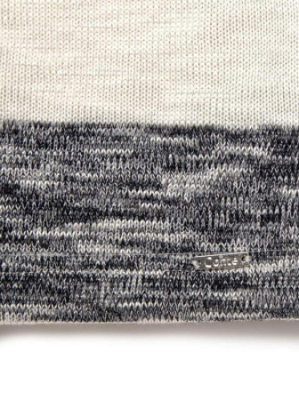 Удлиненный джемпер в широкую полоску 832 || Джемпер жін. CE LD 832, р.170-104, milky-marino