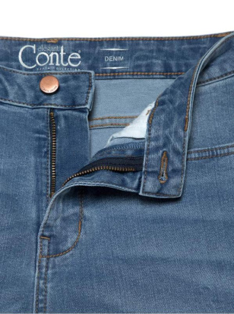 Eco-friendly джинсы Relaxed Mom с высокой посадкой CON-242 || Брюки джинсові жін. CE CON-242, р.170-102, authentic blue