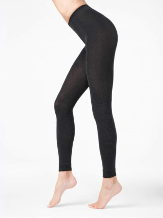 Теплые леггинсы с добавлением пряжи кашемир CASHMERE LEGINGS 250 Lycra