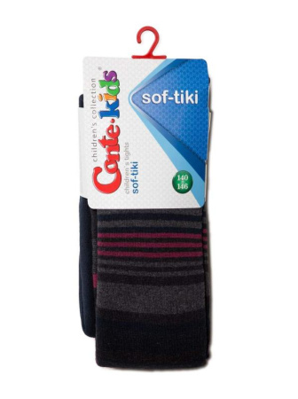 Колготки детские Conte Kids SOF-TIKI 7С-38СП, р.140-146, 399 темно-синій || Колготки дитячі Conte Kids SOF-TIKI 7С-38СП, р. 140-146, 399 темно-синій