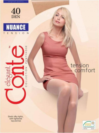 Колготки с шортиками CONTE Nuance 40, 2, bronz(цвет загара)