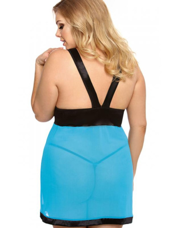 Комплект Anais Liessa Бирюзово-черный || Комплект Anais Liessa Бирюзово-черный