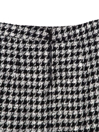 Стильная юбка A-силуэта COCO || Спідниця жін. CE COCO, р.164-102, black-ivory