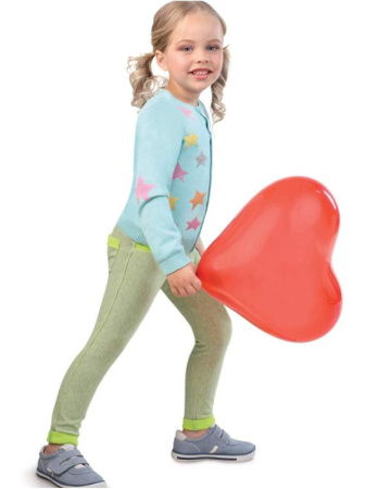 Леггинсы с неоновыми вставками SUNNY, р.98, 104-52