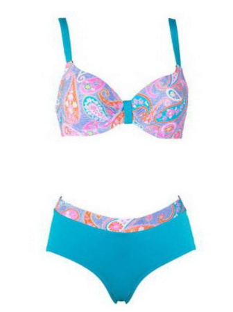 Бюстгальтер куп. жен. E PRETTY, р.80B (80-95), бирюзовый