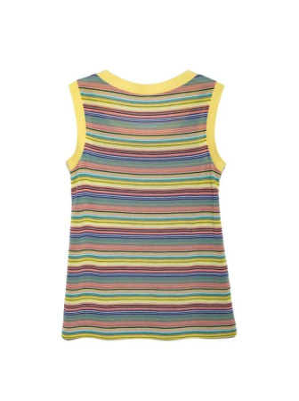 Топ в полоску с эластичными манжетами LD 921-1 || Джемпер жін. CE LD 921-1, р.170-92, yellow stripes