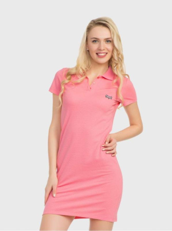 Платье с воротником-поло LPL 732