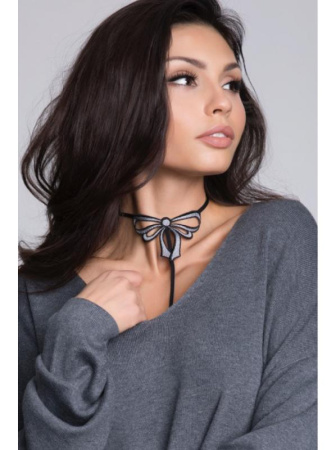 Бретелька Julimex Cocarde Черно-серебряный || Бретелька Julimex Cocarde Черно-серебряный