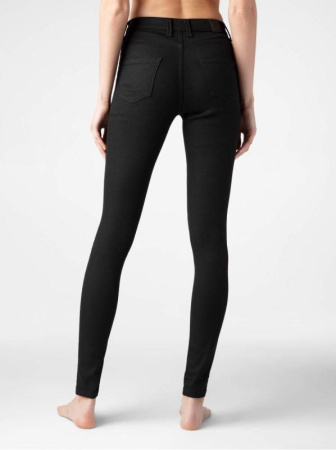 Моделирующие джинсы skinny с высокой посадкой CON-269 || Брюки джинсові жін. CE CON-269, р.164-90, black