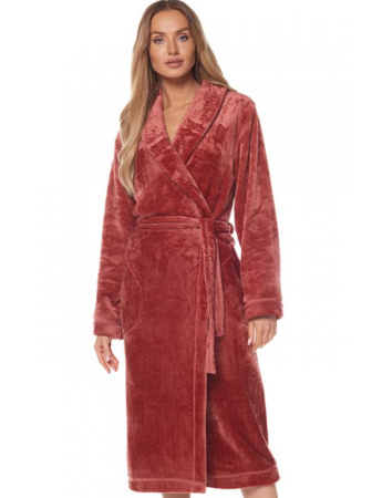 Халат L&L 2123 Flower Терракотовый