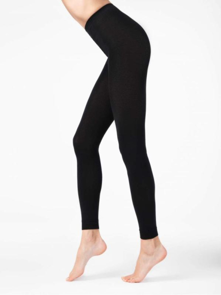 Хлопковые леггинсы COTTON LEGGINGS 250 Lycra, р.3, Nero Хлопковые леггинсы COTTON LEGGINGS 250 Lycra, р.3, Nero