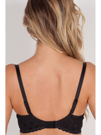 Бюстгальтер с мягкой чашкой Samanta Victoria A122 Черно-золотой || Бюстгальтер с мягкой чашкой Samanta Victoria A122 Черно-золотой