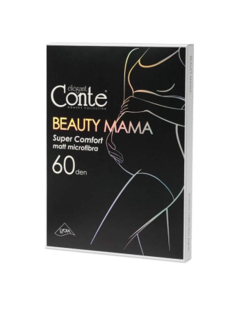 Плотные матовые колготки для будущих мам BEAUTY MAMA 60 || Щільні матові колготки для майбутніх мам BEAUTY MAMA 60