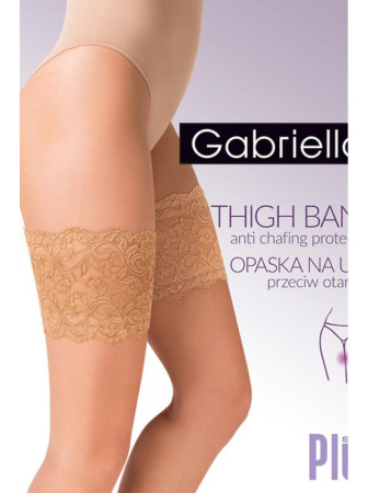 Ленты на бедра Gabriella самоудерживающиеся plus size  Бежевый Ленты на бедра Gabriella самоудерживающиеся plus size  Бежевый