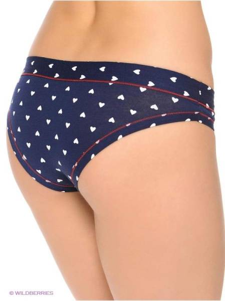Женские трусики-слипы SEVIM Арт: 6638, S, Сине-белое ассорти