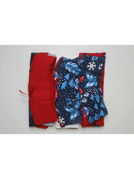 Женские трусики-слипы SEVIM Арт: 6638, S, Сине-белое ассорти