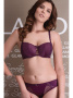 Комплект Samanta Papilio - бюстгальтер балконет A345 и полные трусики B300 Бургунд || Комплект Samanta Papilio - бюстгальтер балконет A345 и полные трусики B300 Бургунд