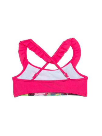 Яркий купальник MINNIE LOVE с Минни Маус Disney || Костюм купальний для дівчат СE MINNIE LOVE, р.134,140-68, pink