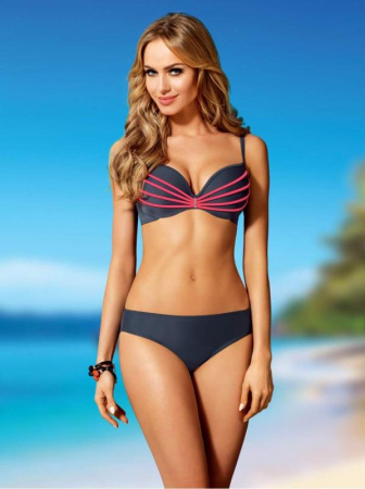 ВКТ CE Костюм купальний жіночий  №52, р.98-85-106, салатовий-сірий