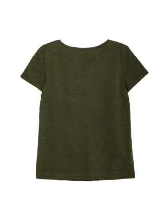 Хлопковая футболка с отложными манжетами LD 926 || Джемпер жін. CE LD 926, р.170-92, deep forest