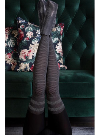 Колготки Gabriella Kate 60 den без трусиковой части  Графитово-черный Колготки Gabriella Kate 60 den без трусиковой части  Графитово-черный