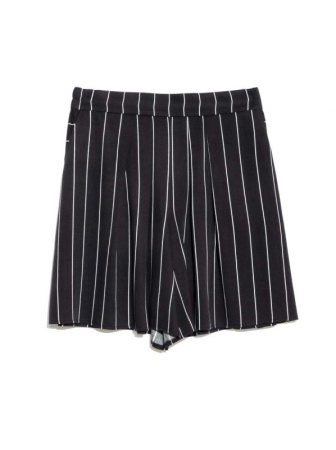 Шорты-юбка в контрастную полоску RIVIERA || Шорти жін. CE RIVIERA, р.170-84-90, black-white